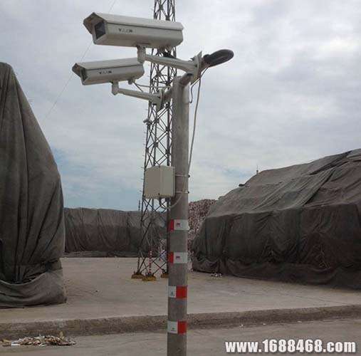 宁波某码头安装固定高清测速仪和雷达测速屏