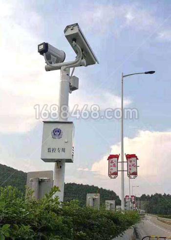 广州某地安装区间雷达测速系统