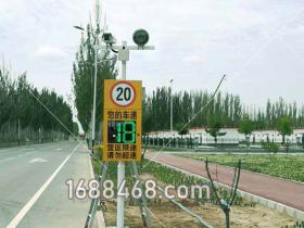 甘肃张掖市山丹县部队营区安装测速系统