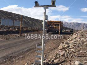 新疆阿克苏某矿区安装雷达测速拍照系统