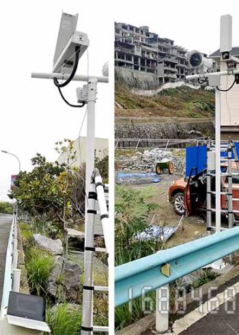 铜仁市沿河县某单位安装雷达测速监控系统