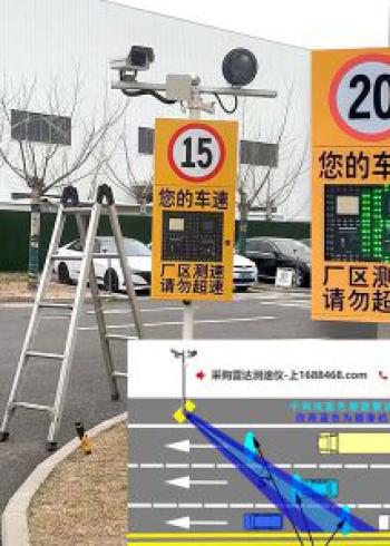 北京市某厂区安装电子监控测速系统