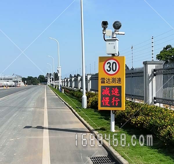 四川眉山市某厂区安装超速拍照测速系统
