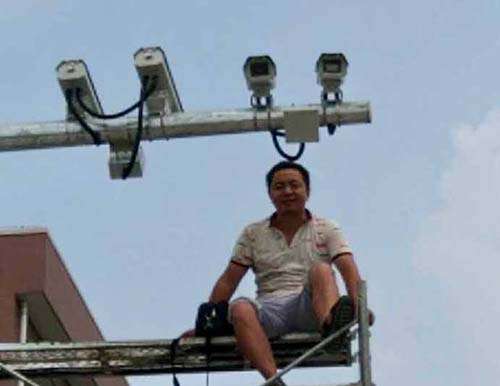 北京地鐵分公司安裝固定式超速抓拍系統HT3000D
