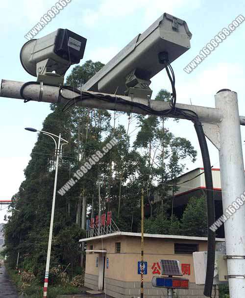 广西北流海螺水泥厂区安装超速拍照监控系统