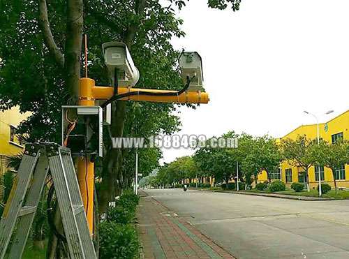 漳州灿坤实业安装车速显示超速拍照系统