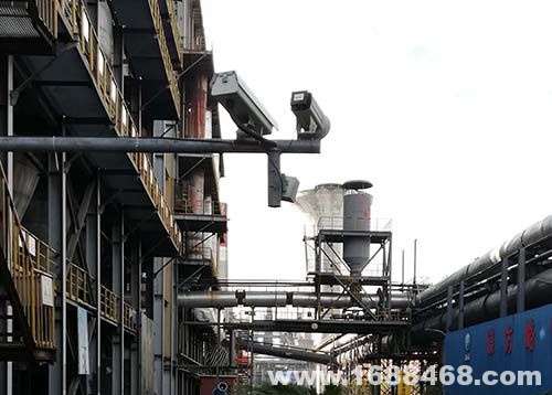 方大特钢大型厂区安装固定式测速拍照系统