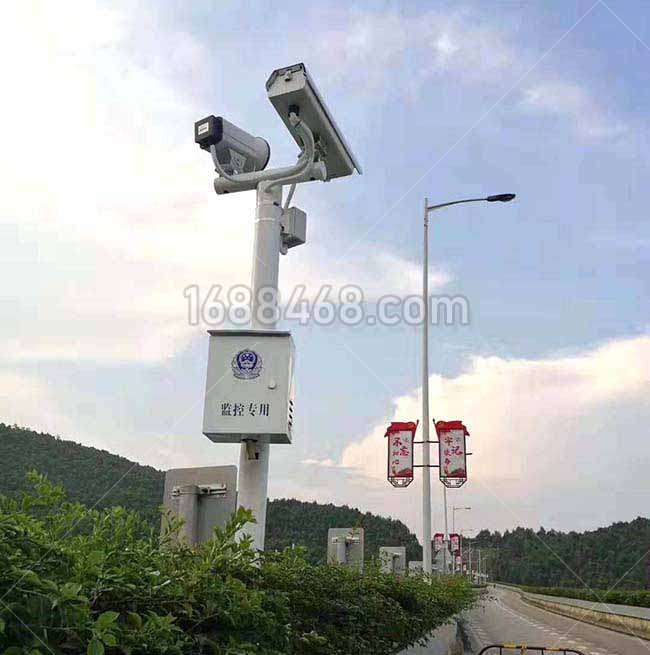 广州某地安装区间雷达测速系统