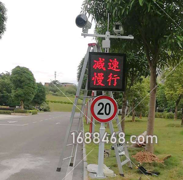 广西消防总队安装高清雷达测速抓拍系统