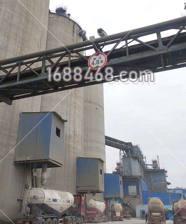 荆门市某水泥厂安装雷达测速高清抓拍系统HT3000D