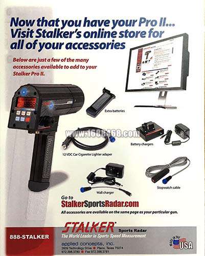 美国STalker斯德克手持雷达测速仪Pro2