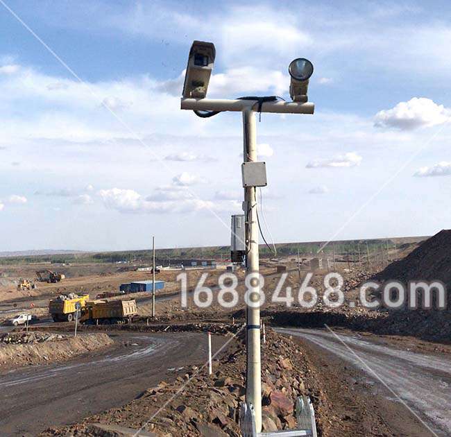 新疆阿克苏某矿区安装雷达测速拍照系统